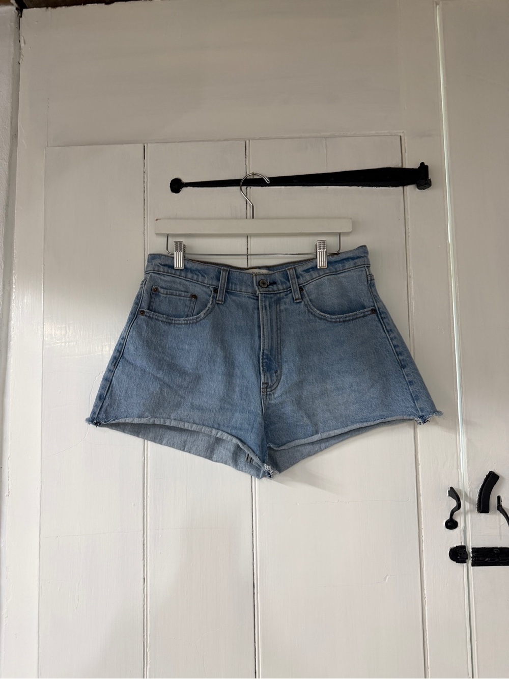 Abercrombie 'Curve Love' high rise short